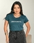 Tshirt Algodão Premium Jesus Salva Verde Petróleo - comprar online