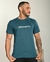 Camiseta Masculina Jesus Salva Verde Petróleo - comprar online