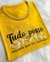 Blusa Bordada Tudo Posso Amarelo na internet