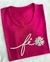 Blusa Bordada Fé Flor Pink - comprar online