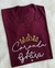 Blusa Bordada Coroada de Graça Marsala - comprar online