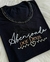 Blusa Bordada Abençoada Por Deus Preto na internet