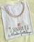 Blusa Bordada Minha Fortaleza Branca - comprar online