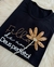 Blusa Bordada Deus Perfeito Preta - Consagra Tshirts