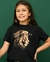 Camiseta Infantil Leão de Judá Preto