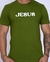 Camiseta Masculina Jesus Verde - comprar online