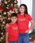 Camiseta Infantil Família Vermelho