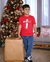 Camiseta Infantil Jesus Cruz Vermelho - comprar online