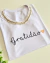 Blusa Bordada Gratidão Coração - Branca na internet