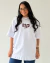 Camiseta Oversized Premium Paz - Branco - comprar online