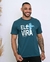 Camiseta Masculina Ele Virá Azul Petróleo - comprar online