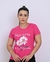 Tshirt Algodão Premium Corajosa Flor Pink - loja online