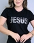 Tshirt Algodão Premium Jesus Caminho Preto - Consagra Tshirts