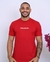 Camiseta Masculina GRATIDÃO Vermelho - Consagra Tshirts