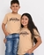 Camiseta Infantil Família Areia