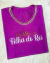 Blusa Bordada Filha Do Rei - Fúcsia - comprar online