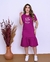 Vestido Babado Teu Reino Roxo