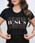 Tshirt Algodão Premium JESUS Preta - comprar online