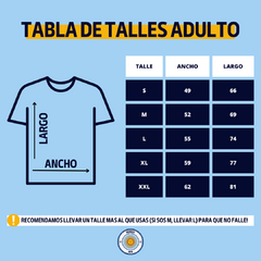 REMERA COLAPINTO F1 BLANCA O AZUL - MundoAfa