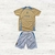 CAMISETA ENTRENAMIENTO AFA BEIGE + SHORT AFA