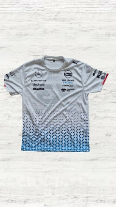 REMERA COLAPINTO F1 BLANCA O AZUL