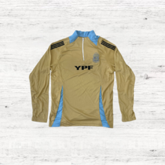 BUZO MEDIO CIERRE AFA BEIGE - comprar online