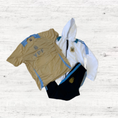 COMBO AFA ROMPEVIENTO + CHUPIN + CAMISETA