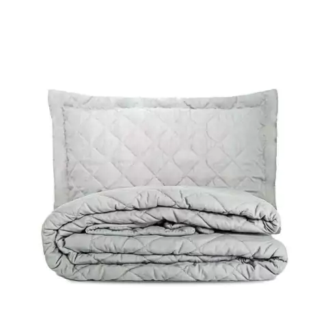 Acol. QUILT LISO King Dublin Gris