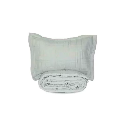 Acol. QUILT COLORS Liso King Tulum Gris Perla