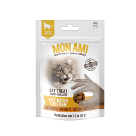 MON AMI SNACK GATO CHICKEN 50G - comprar online