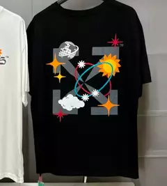 Camiseta Of White Big Bookish Skate - comprar online