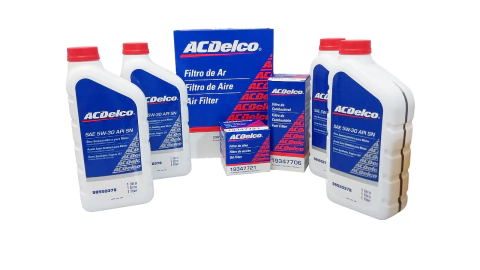 Kit 4 Óleo 5w30 Filtro de Ar/Combustível/Óleo