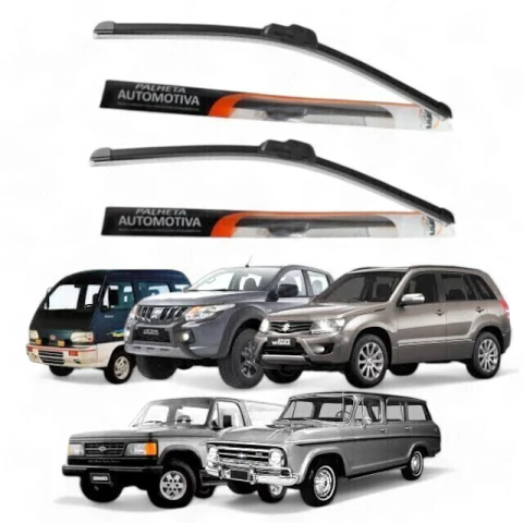 Par de Palhetas Automotivas Dianteira DX16