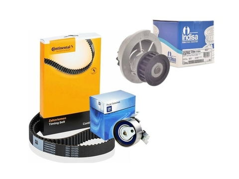 Kit Correia Dentada e Tensor + Bomba D'agua Corsa 1.0 1.4 8v