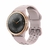 Smartwatch K35 en color rosa, ideal para un estilo moderno y activo.