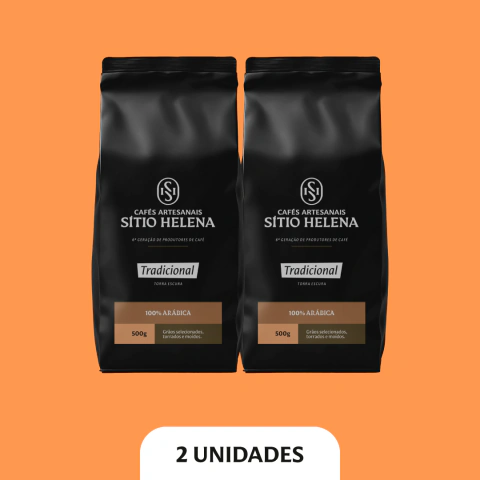 Caixa com 2 Cafés Tradicionais moídos de 500g