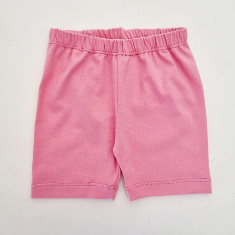 Biker algodon con lycra rosa chicle