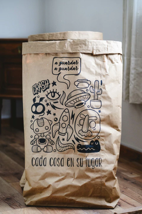 Bolsa de papel kraft guardatutti a guardar 57 x 90 cm