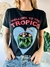 Remera con brillos Tropics