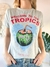 Remera con brillos Tropics - comprar online