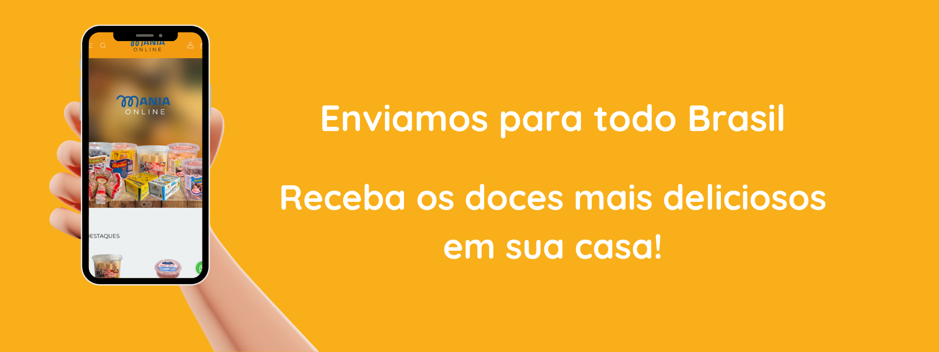 Imagem do banner rotativo Mania Online