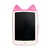 Lousa Mágica Infantil Tela LCD de Escrever e Desenhar Gato