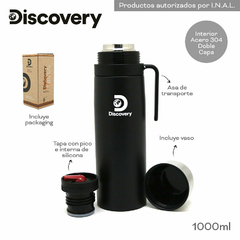 Termo Discovery 1L Negro 13619 - ZATIMA MAYORISTA