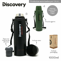 Termo Discovery 1L Negro 14107 - ZATIMA MAYORISTA