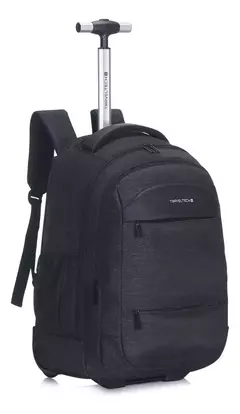 Mochila Carro 18 Travel Tech Negra 16019