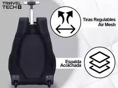 Imagen de Mochila Carro 18 Travel Tech Negra 16023