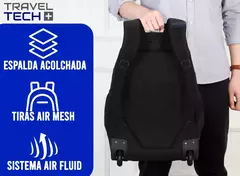 Imagen de Mochila Carro 18 Travel Tech Negra 16027