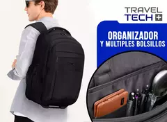 Mochila Carro 18 Travel Tech Negra 16027 - comprar online