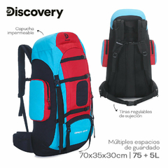 Mochila Camping Discovery 16049 - ZATIMA MAYORISTA