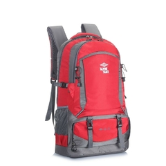 Mochila Camping Alpine Skate 45l Color Rojo Trekking 16109